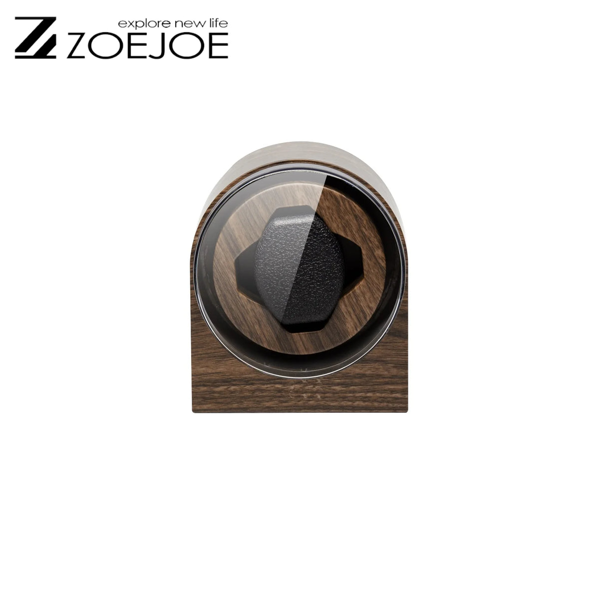 Automatic Watch Winder Wood Grain Color Usb Cable Supply Low Noise Flexible Pillow for Universal Watch Gifts for Friends