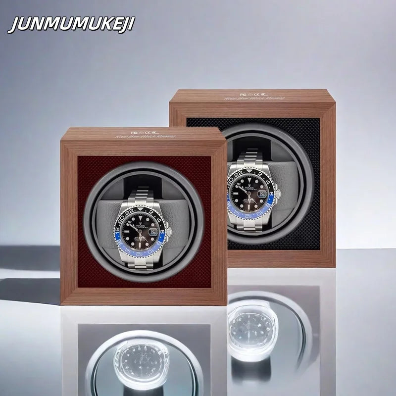 Watch Winder for Automatic Watches Usb Power Globally Mute Mabuchi Motor Mechanical Watch Electric Rotate Stand Box Wooden