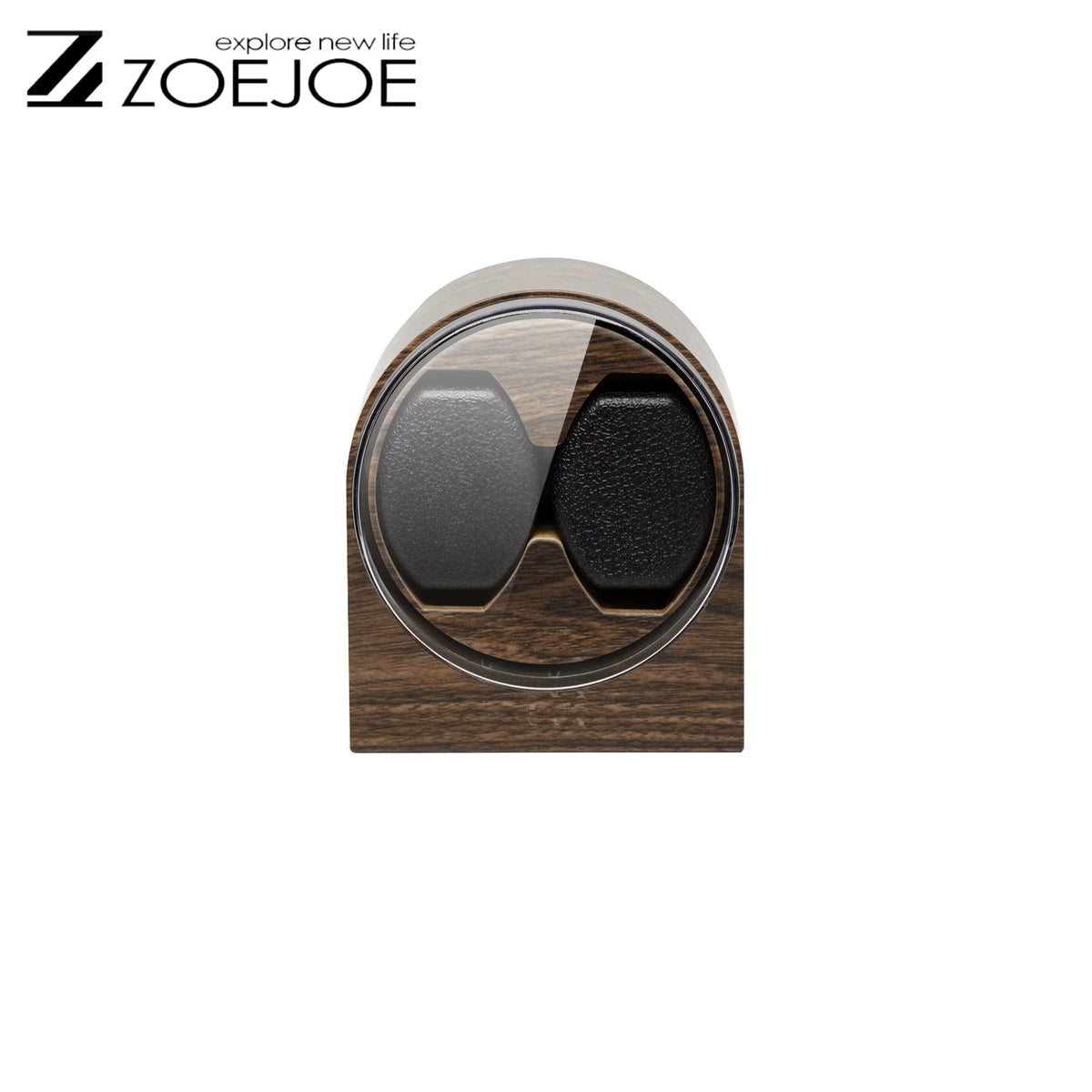 Automatic Watch Winder Wood Grain Color Usb Cable Supply Low Noise Flexible Pillow for Universal Watch Gifts for Friends