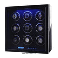 Elegant 9-Slot Watch Winder Box
